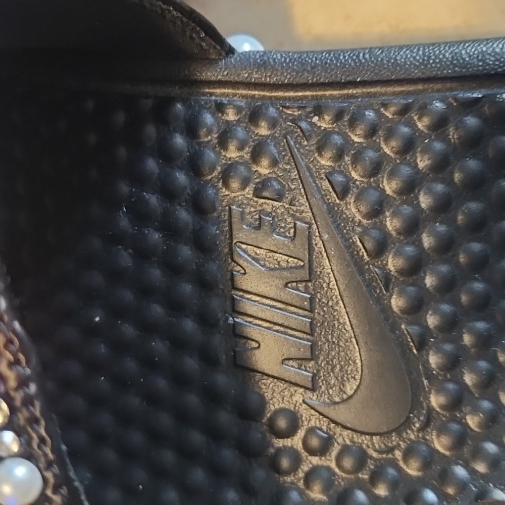 bedazzled nike sandals